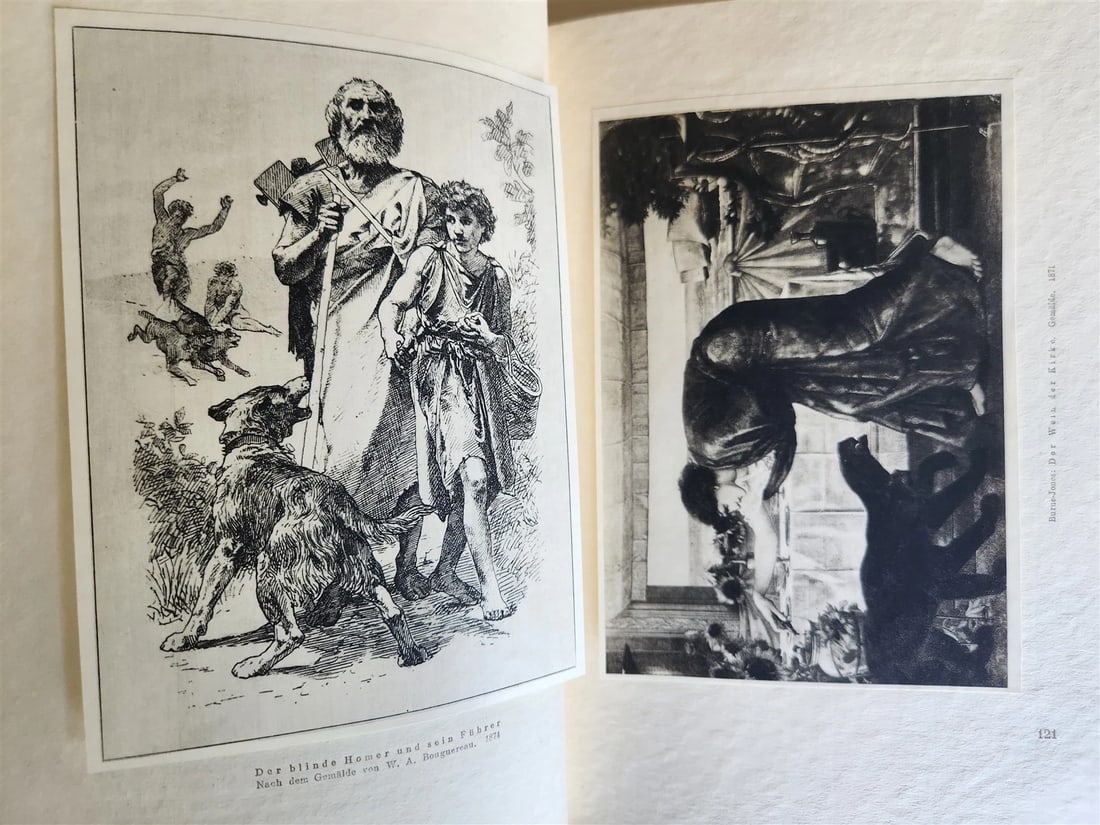 1930s HOMER ODYSSEY & ILIAD illustrated 2 VOLUMES antique LIMITED EDITION - 11