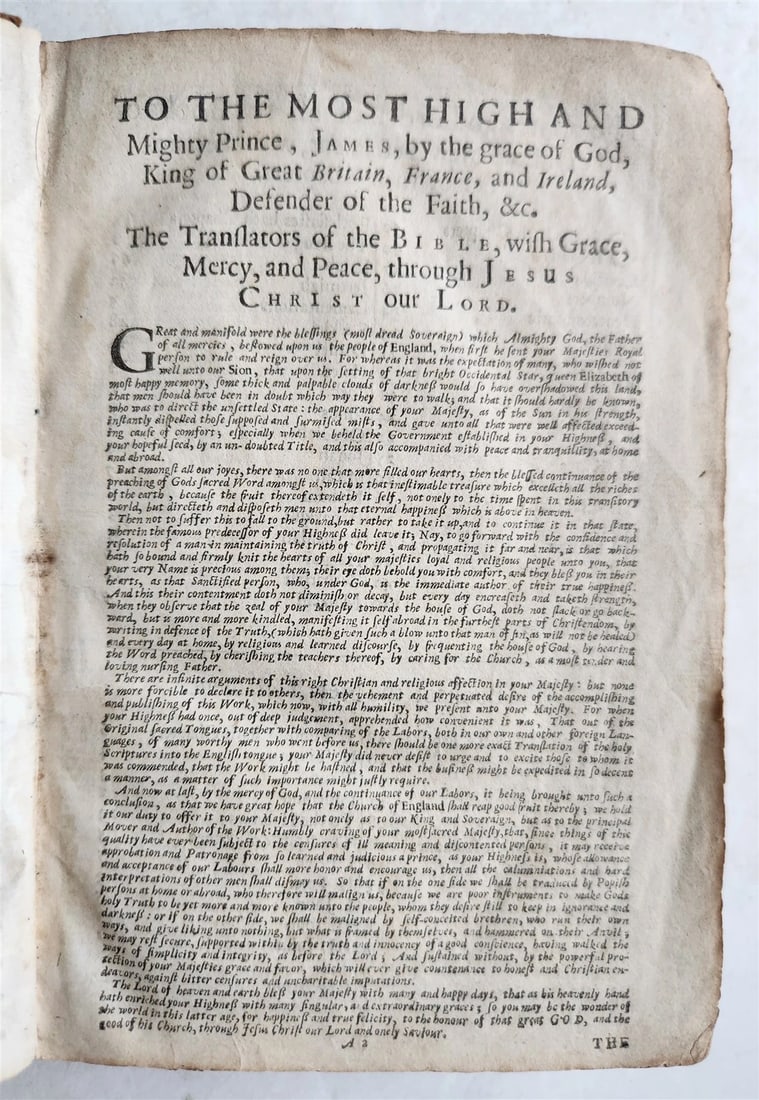 1660 BIBLE in ENGLISH OLD & NEW TESTAMENT by Henry Hills & John Field antique - 12