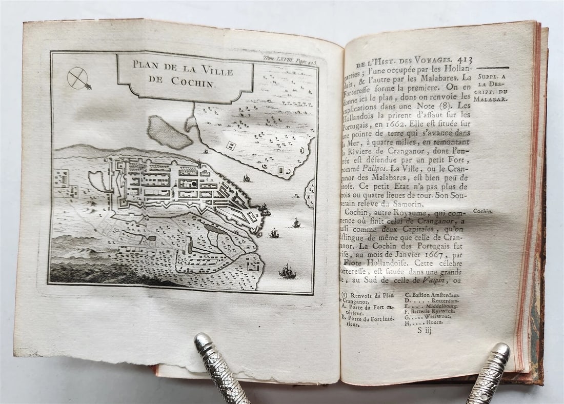 1766 HISTOIRE des VOYAGES antique MEXICO NEW GUINEA INDIA PATAGONIA illustrated - 10