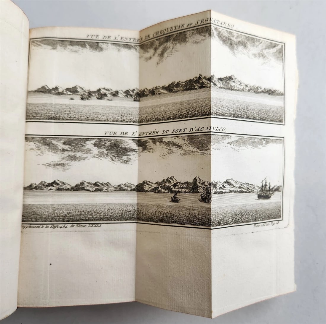 1766 HISTOIRE des VOYAGES antique MEXICO NEW GUINEA INDIA PATAGONIA illustrated - 5