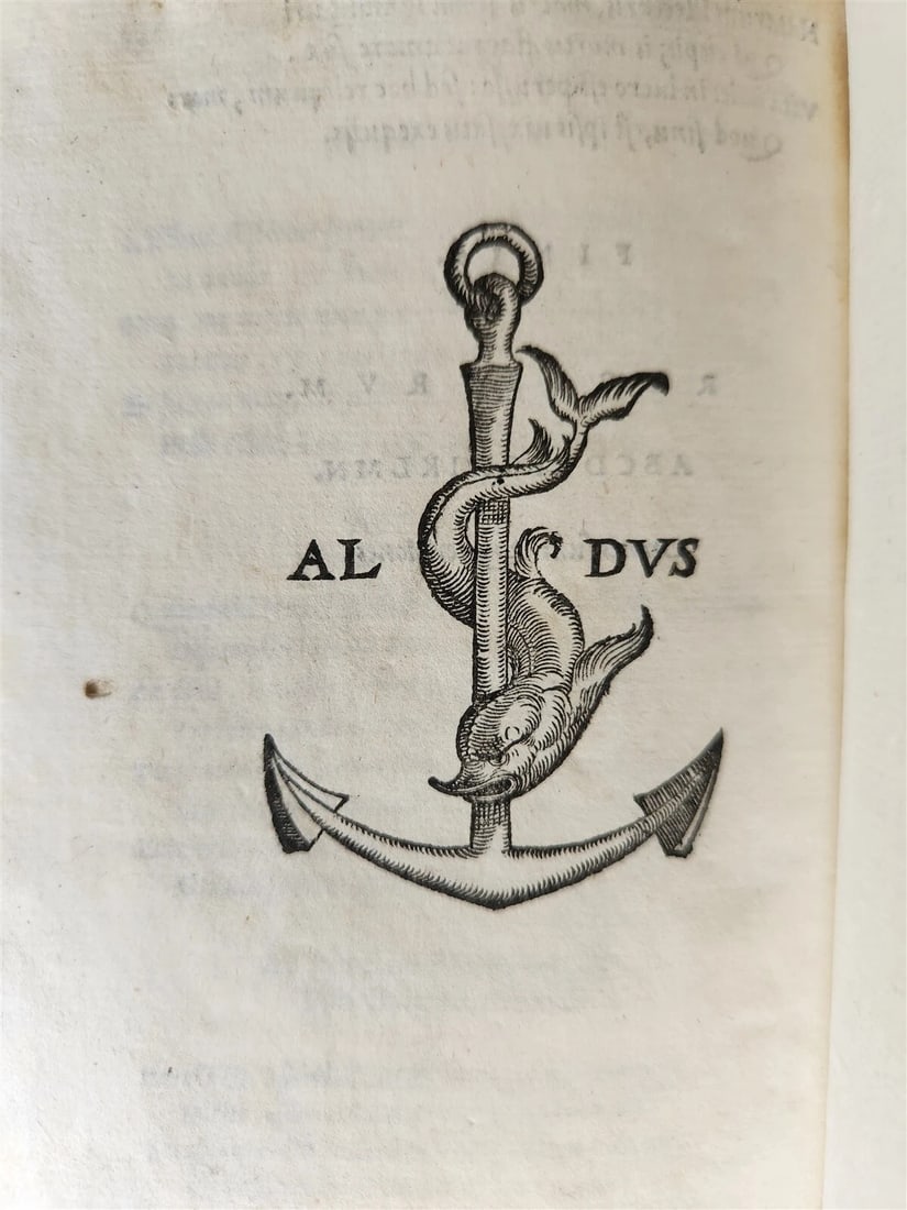 1535 ALDINE PRESS JACOPO SANNAZARO OPERA antique POST-INCUNABULA POETRY - 2