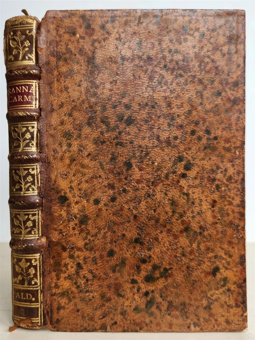 1535 ALDINE PRESS JACOPO SANNAZARO OPERA antique POST-INCUNABULA POETRY - 3