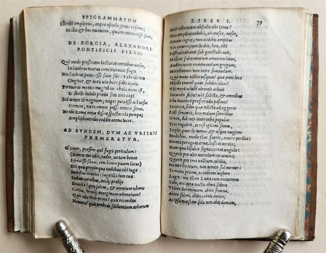1535 ALDINE PRESS JACOPO SANNAZARO OPERA antique POST-INCUNABULA POETRY - 6