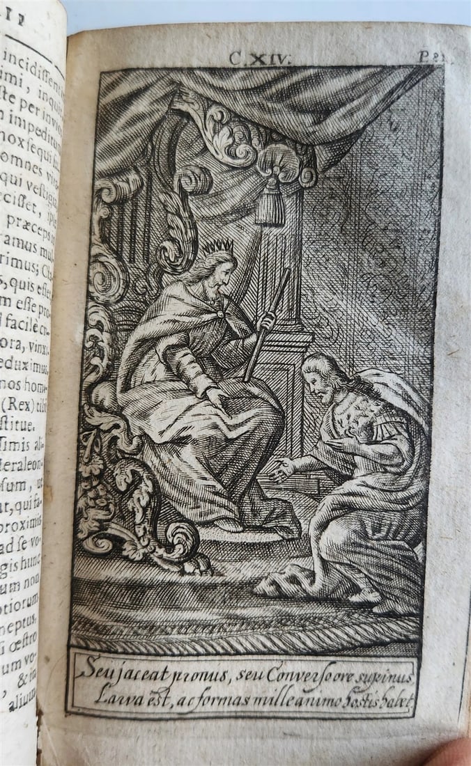 1724 ILLUSTRATED POLITICAL NOVEL antique Joannis Barclaii Argenis - 9