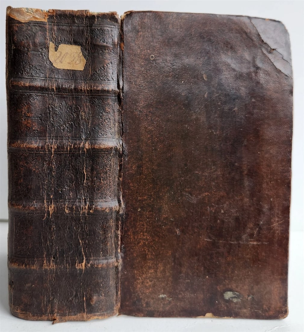 1676 LEXICON HEBRAICUM & CHALDAICUM antique by Johannis Buxtorf Judaica - 2