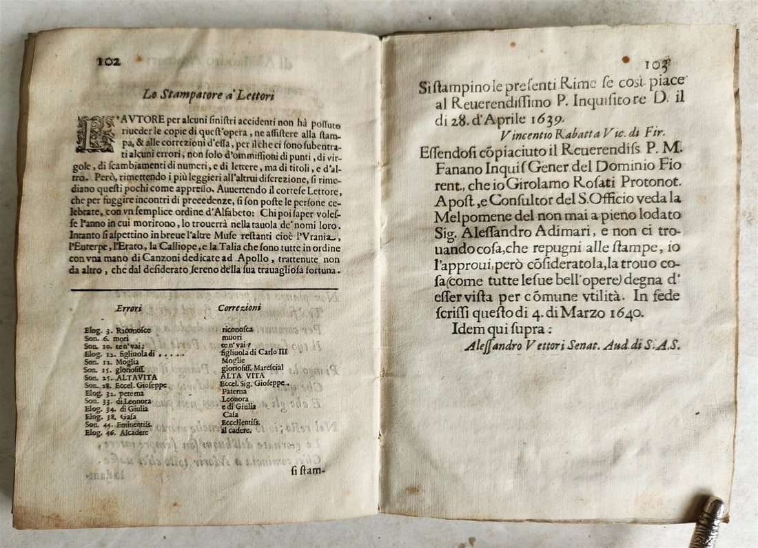 1649 LA MELPOMENE OPERA antique VELLUM BOUND POETRY in FRENCH - 9