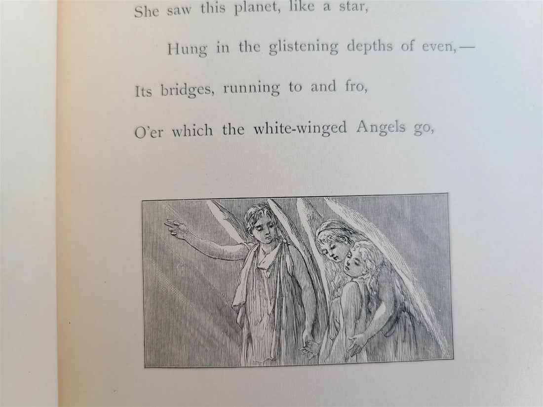 1878 BABY BELL by THOMAS BAILEY ALDRICH antique ILLUSTRATED POETRY Americana - 11