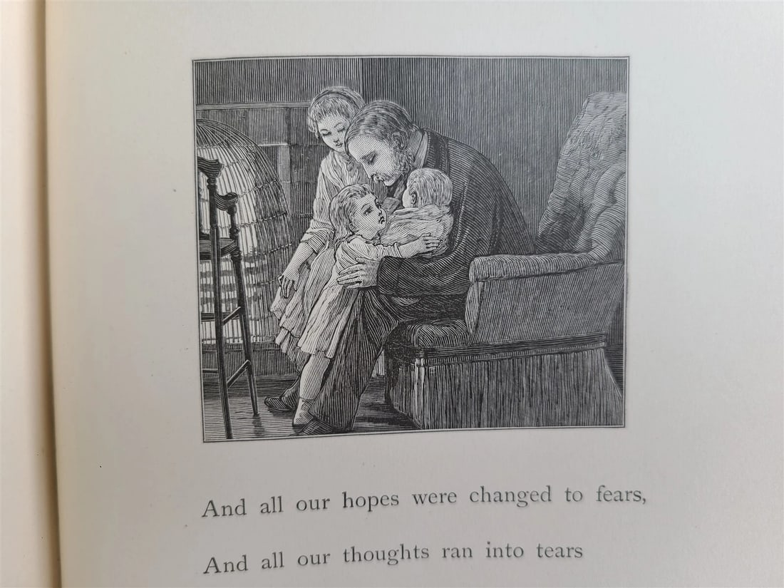 1878 BABY BELL by THOMAS BAILEY ALDRICH antique ILLUSTRATED POETRY Americana - 9