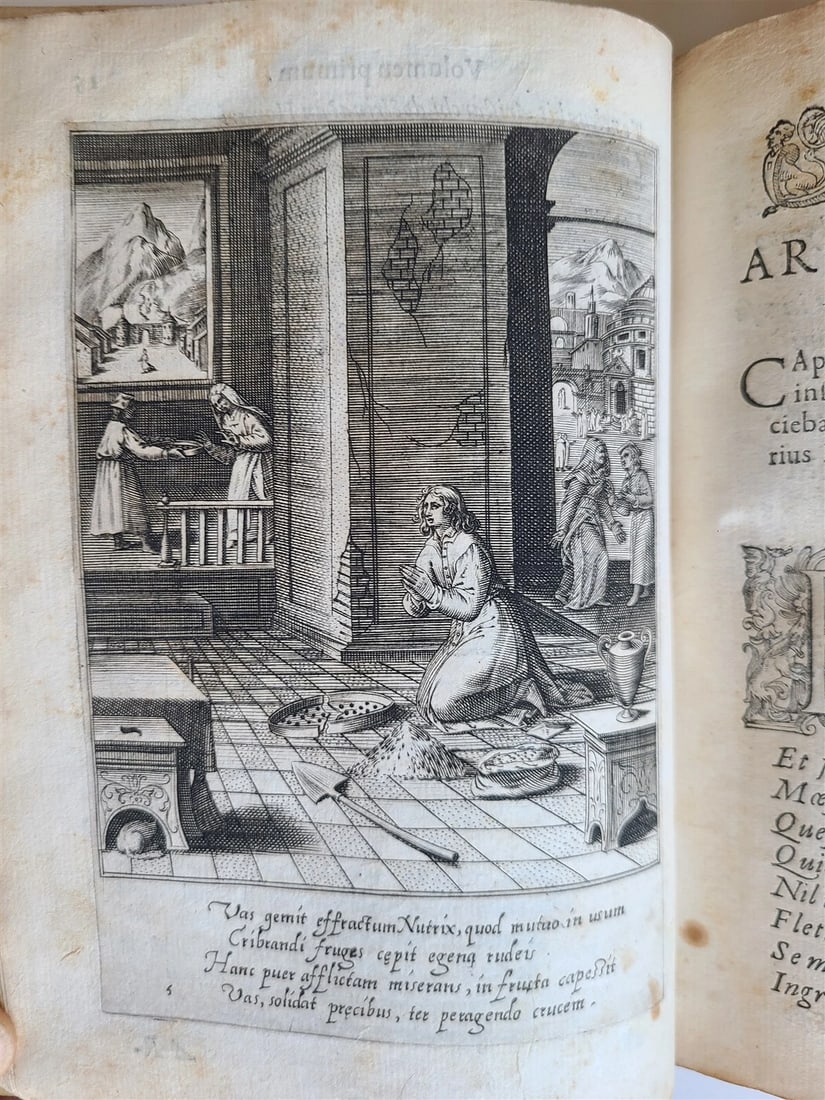 1587 ILLUSTRATED w/ 52 PLATES Speculum & Exemplar Christocolarum Vita antique - 10