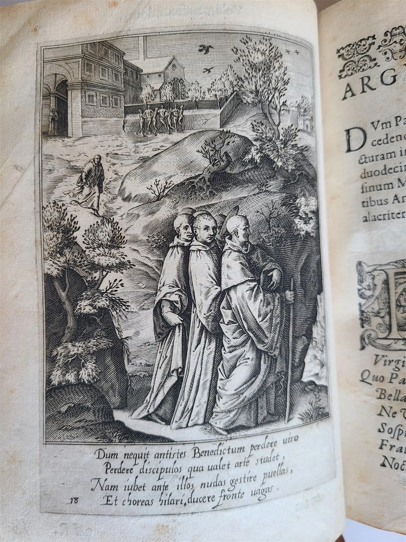 1587 ILLUSTRATED w/ 52 PLATES Speculum & Exemplar Christocolarum Vita antique - 15