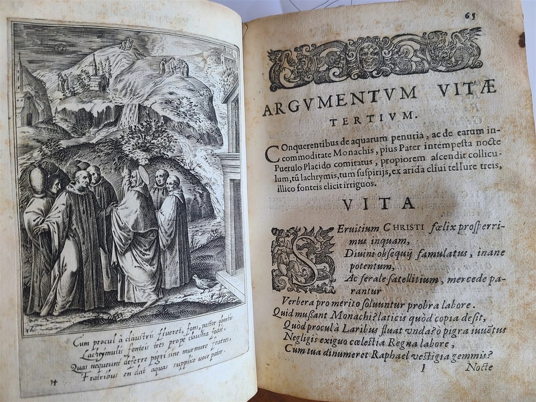 1587 ILLUSTRATED w/ 52 PLATES Speculum & Exemplar Christocolarum Vita antique - 18