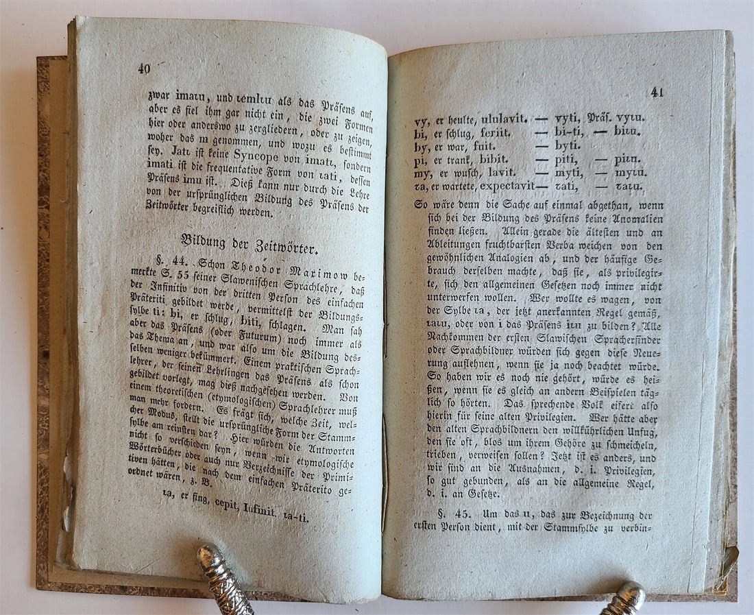 1833 GENERAL ETYMOLOGY of SLAVIC LANGUAGES in GERMAN antique - 4