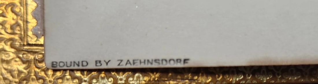 1904 AVRIL BEING ESSAYS on POETRY of FRENCH RENAISSANCE antique SIGNED BINDING - 3