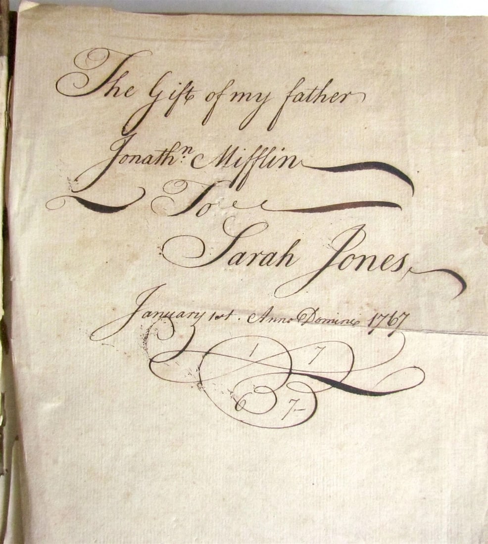 1765 Journal of Life Travels Sufferings of GEORGE FOX antique QUAKERS AMERICANA - 2