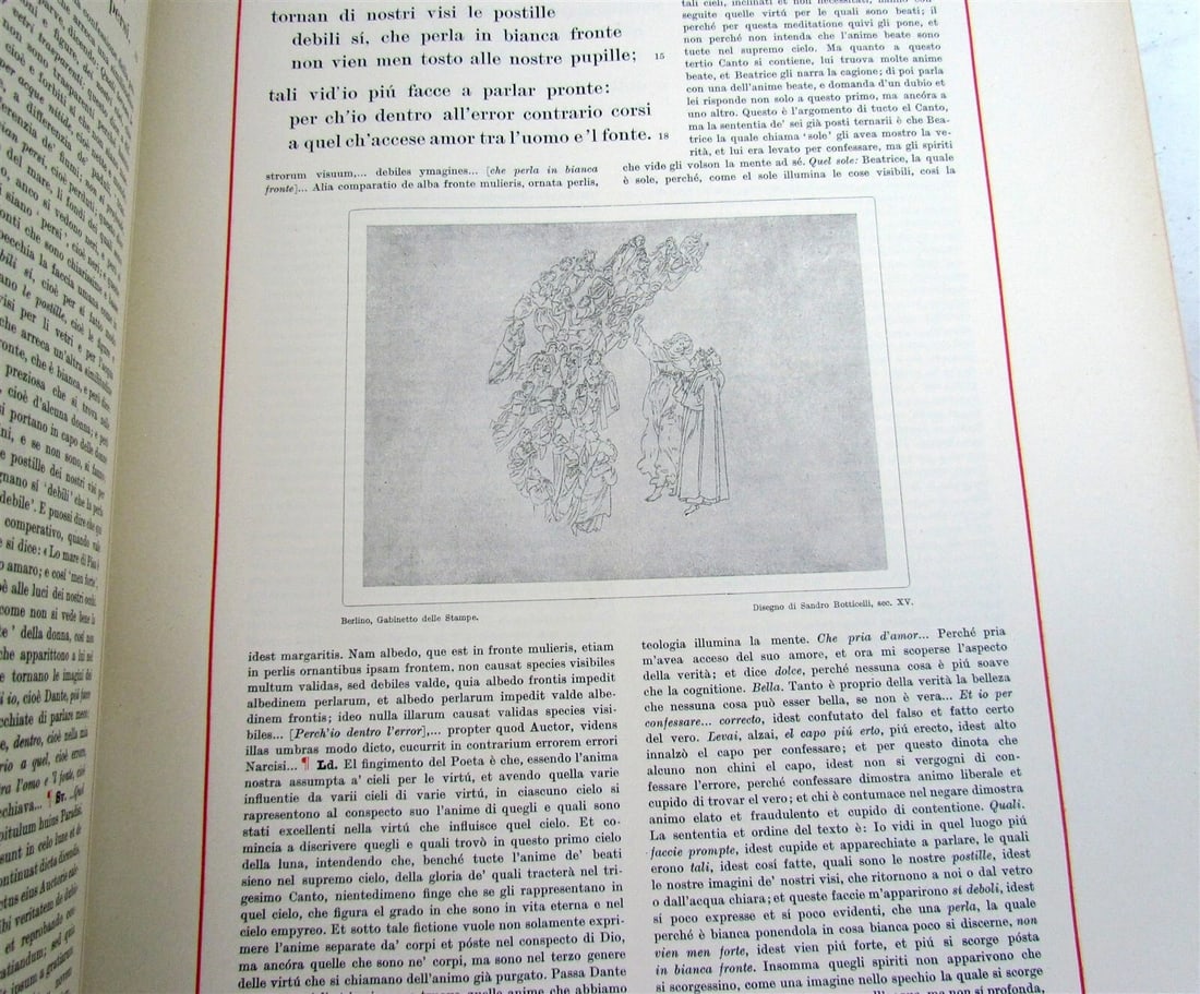 1924-39 DANTE DIVINA COMMEDIA NELLE FIGURAZIONE ARTISTICA antique MASSIVE FOLIO - 9