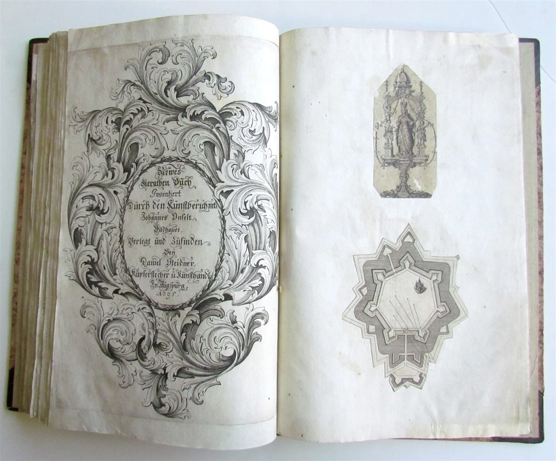 1672 ARCHITECTURE Georg Caspar ERASMUS antique ILLUSTRATED Seulen-Buch GERMAN - 13