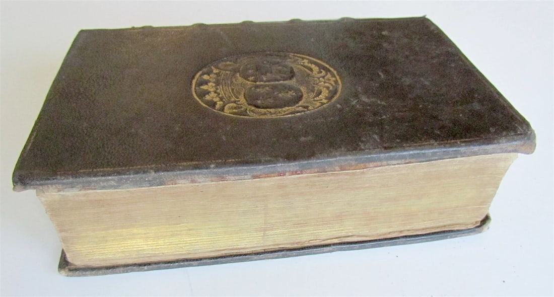 1688 L'ANNEE CHRETIENNE MASSES in FRENCH & LATIN ANTIQUE ARMORIAL BINDING vol.II - 10