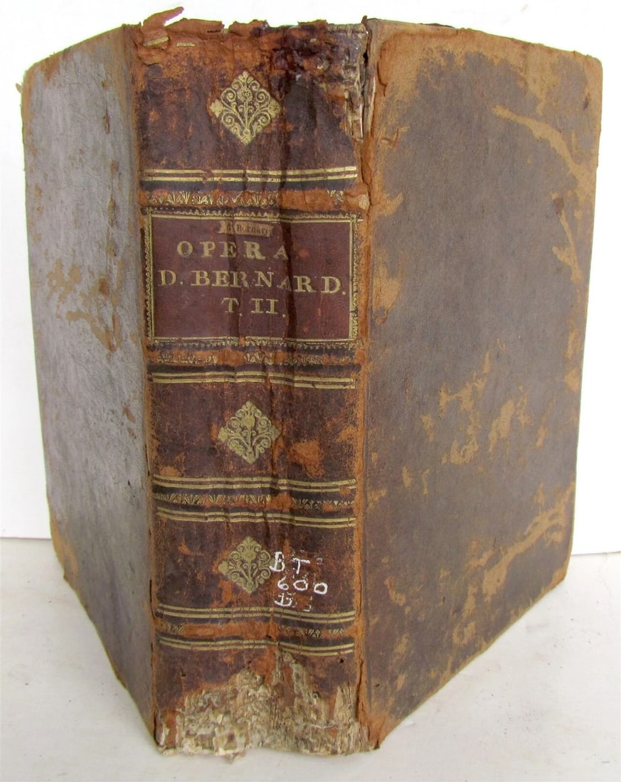 1583 2 volumes ANTIQUE 16th century D.BERNARDI OPERA Bernard of Clairvaux VENICE - 4
