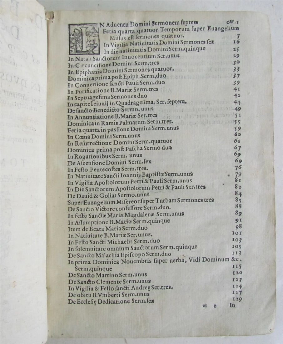1583 2 volumes ANTIQUE 16th century D.BERNARDI OPERA Bernard of Clairvaux VENICE - 9