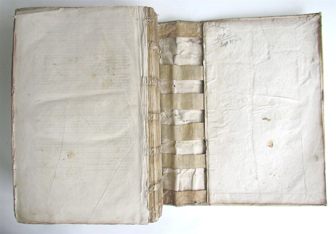 1663 THEOLOGY by MATTHIAE FABRI antique VELLUM BOUND FOLIO - 7