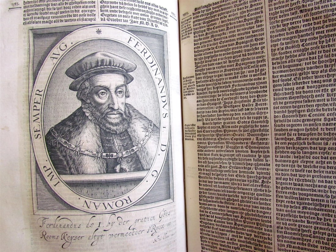 1610 CHARLES V BIOGRAPHY illustrated LATIN AMERICA Mexico Peru CONQUESTS ANTIQUE - 10