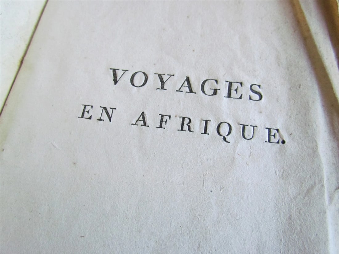 1804 TRAVELS of Ledyard & Lucas in Africa antique w/ MAPS Voyages de MM. Lédyard - 6