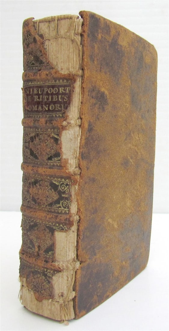 1723 RITUUM ROMANOS by G.H.NIEUPOORT antique ROMAN ANTIQUITY ILLUSTRATED - 2