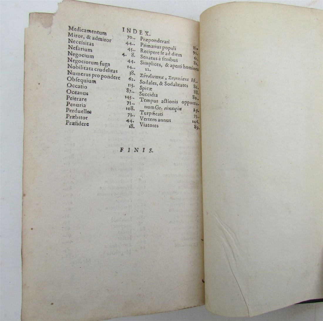 1581 CICERO PHILOSOPHICORUM 16th CENTURY Ciceronis - 10