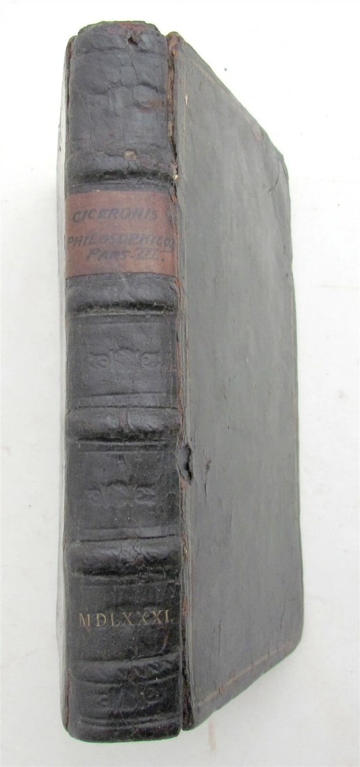 1581 CICERO PHILOSOPHICORUM 16th CENTURY Ciceronis - 2