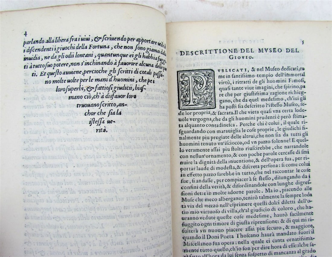 1552 Inscriptions placed under the True Images of the Famous Men antique book - 12