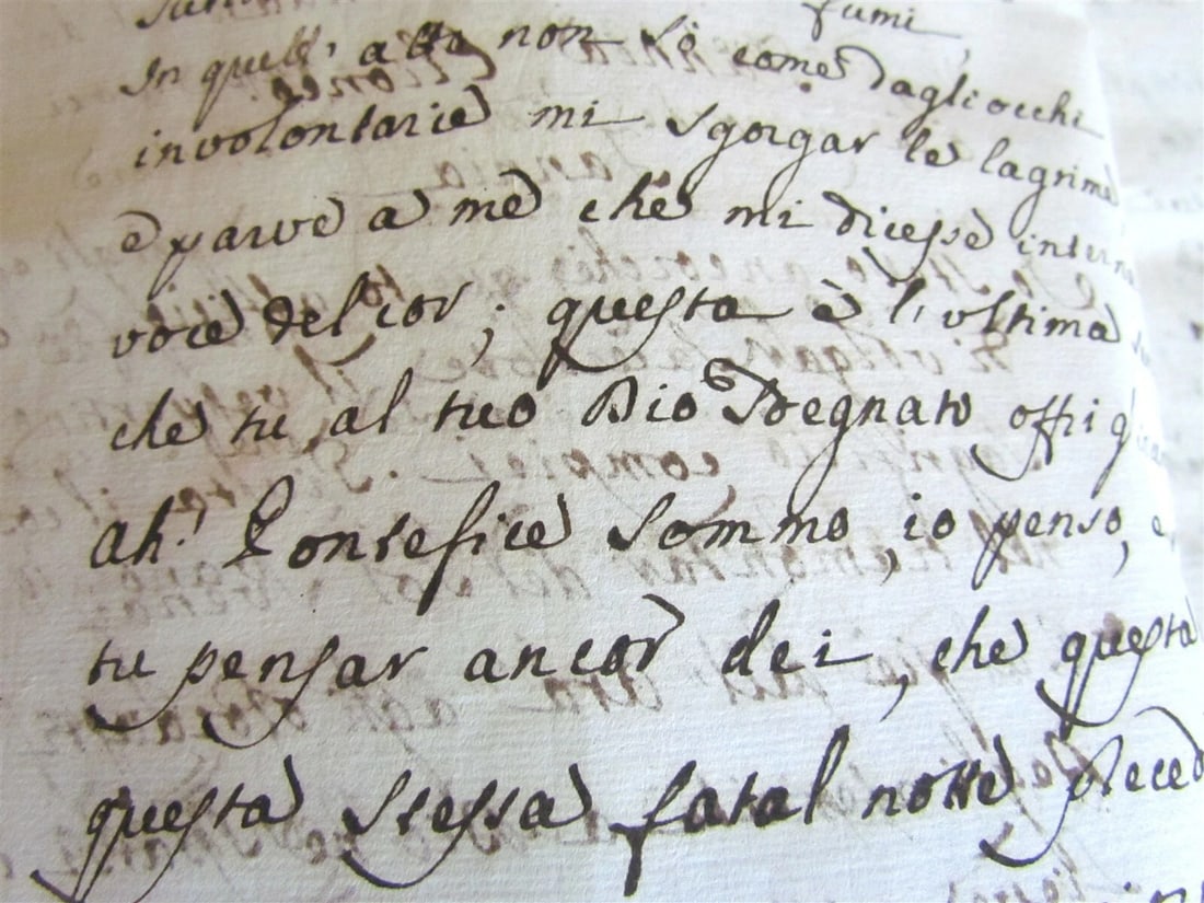 1760 MANUSCRIPT OPERA Giovanni Di Giscala Tiranno Del Tempio Di Gerusalemme - 6