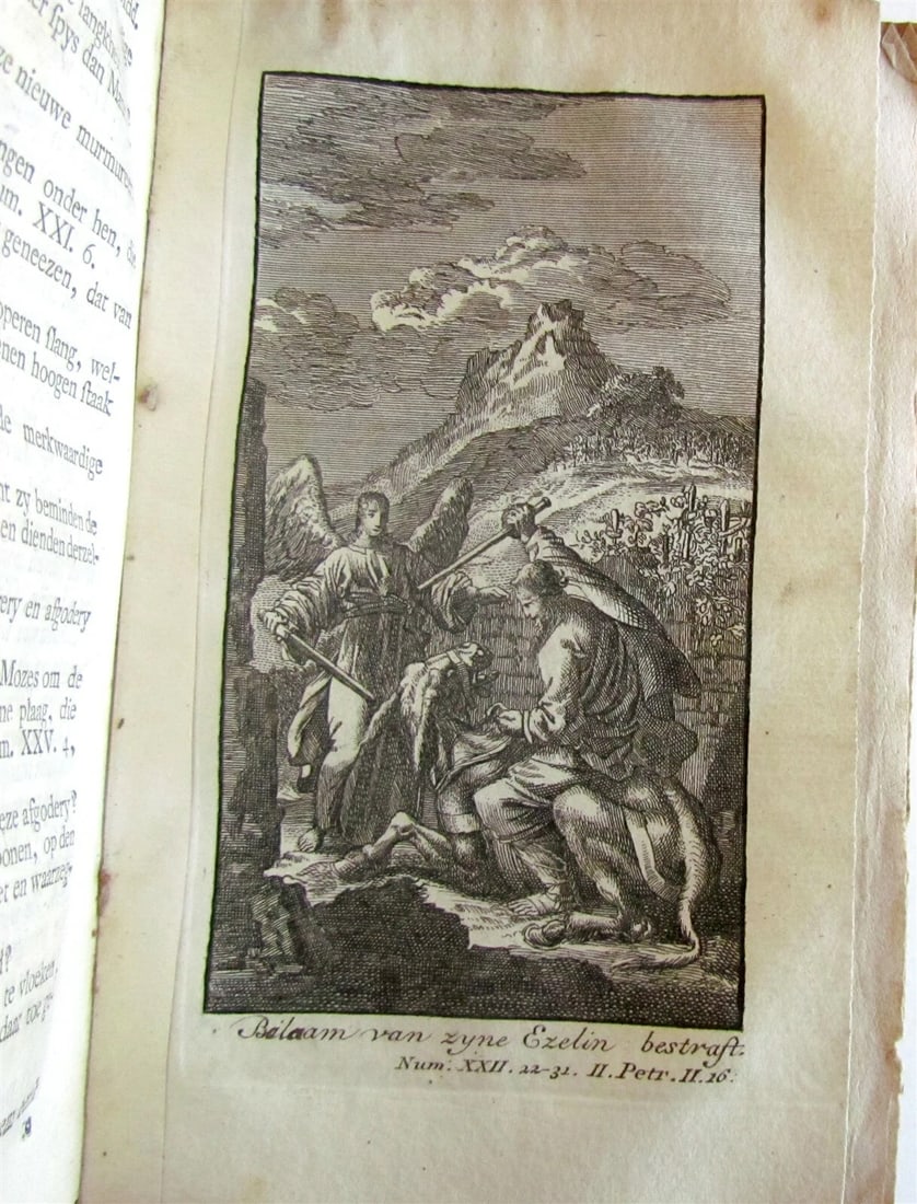 1746 ILLUSTRATED JEWISH SCRIPTUAL HISTORY antique 27 engravings - 7