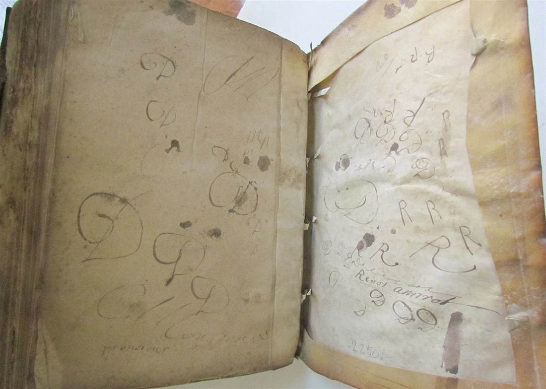 1581 TACITUS THE ANNALS VELLUM BOUND antique TACITE ANNALES in LATIN 16th cent. - 11