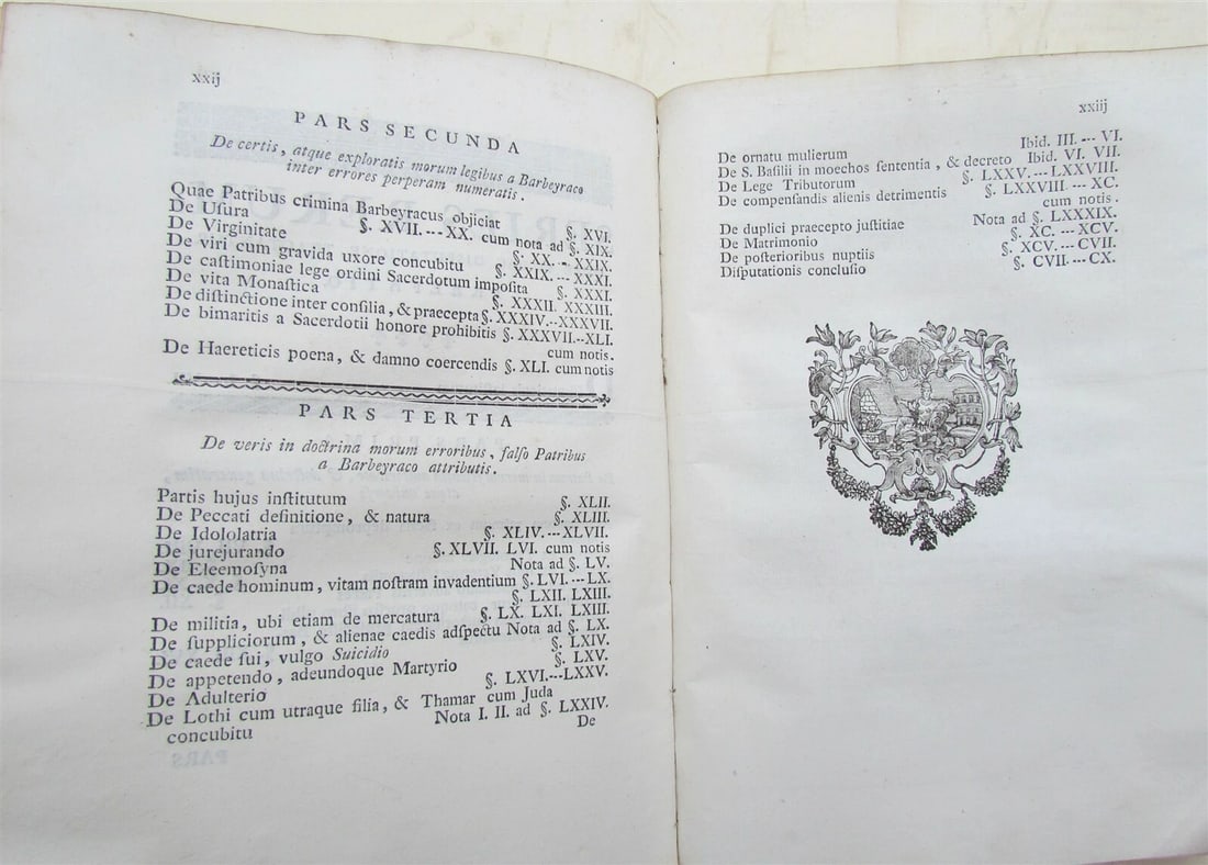 1760 VELLUM BINDING BEATITUDINE ANTE CHRITSI MORTEM OPUS ANTIQUE - 10