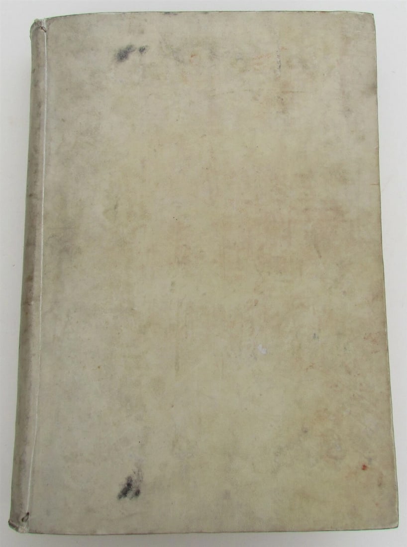 1769 VELLUM BOUND ANTIQUE FOLIO Disquisitiones Biblicae R.P.F. Claudii Frassen - 3