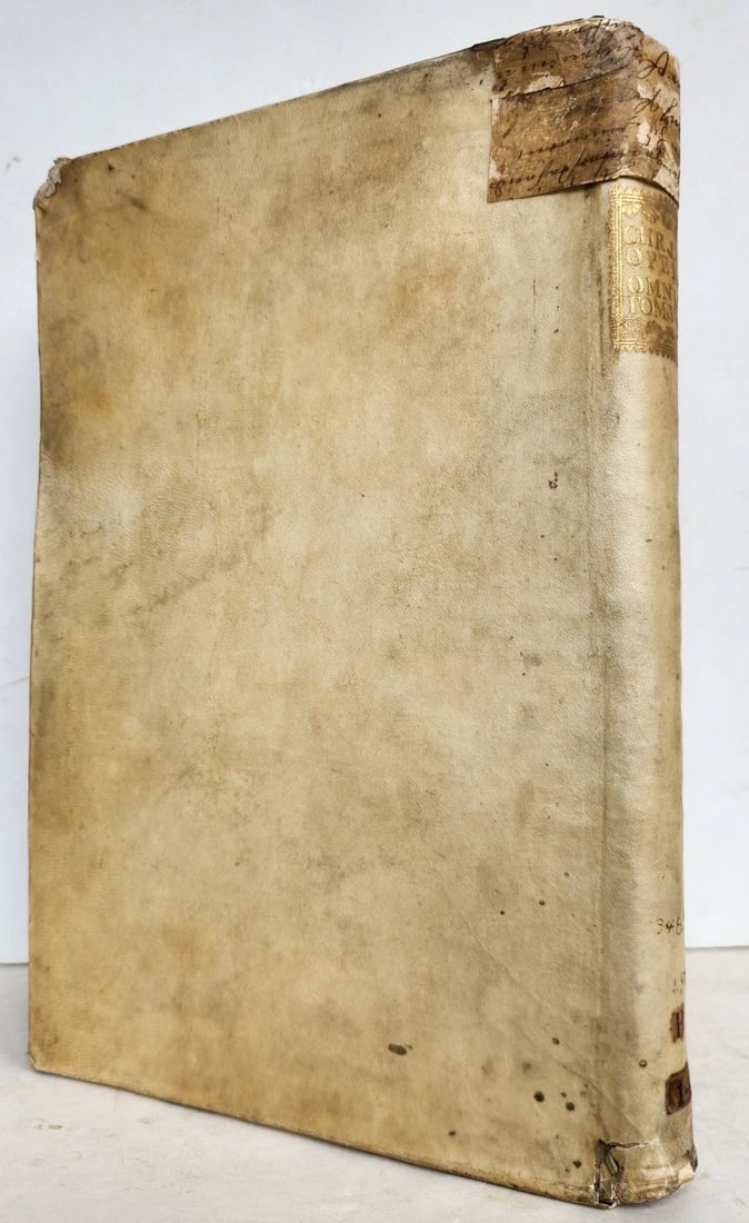 1727 VELLUM BOUND ANTIQUE FOLIO DIVINUM AC IMMOBILE SANCTI PETRI C. LUPUM VENICE - 3