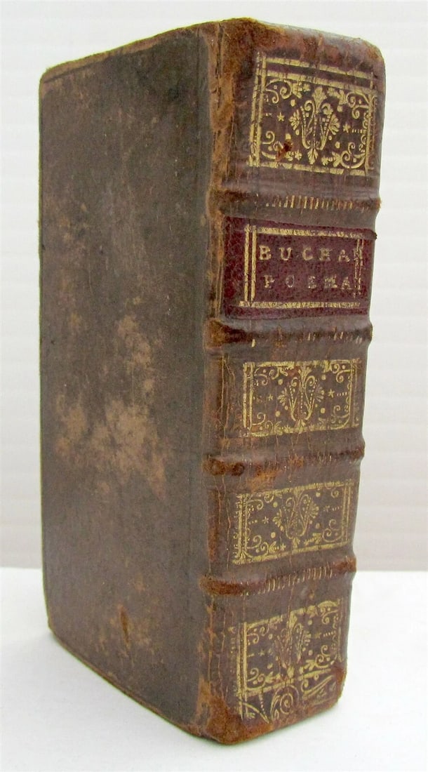 1687 SCOTTISH POETRY by George BUCHANAN antique - 2
