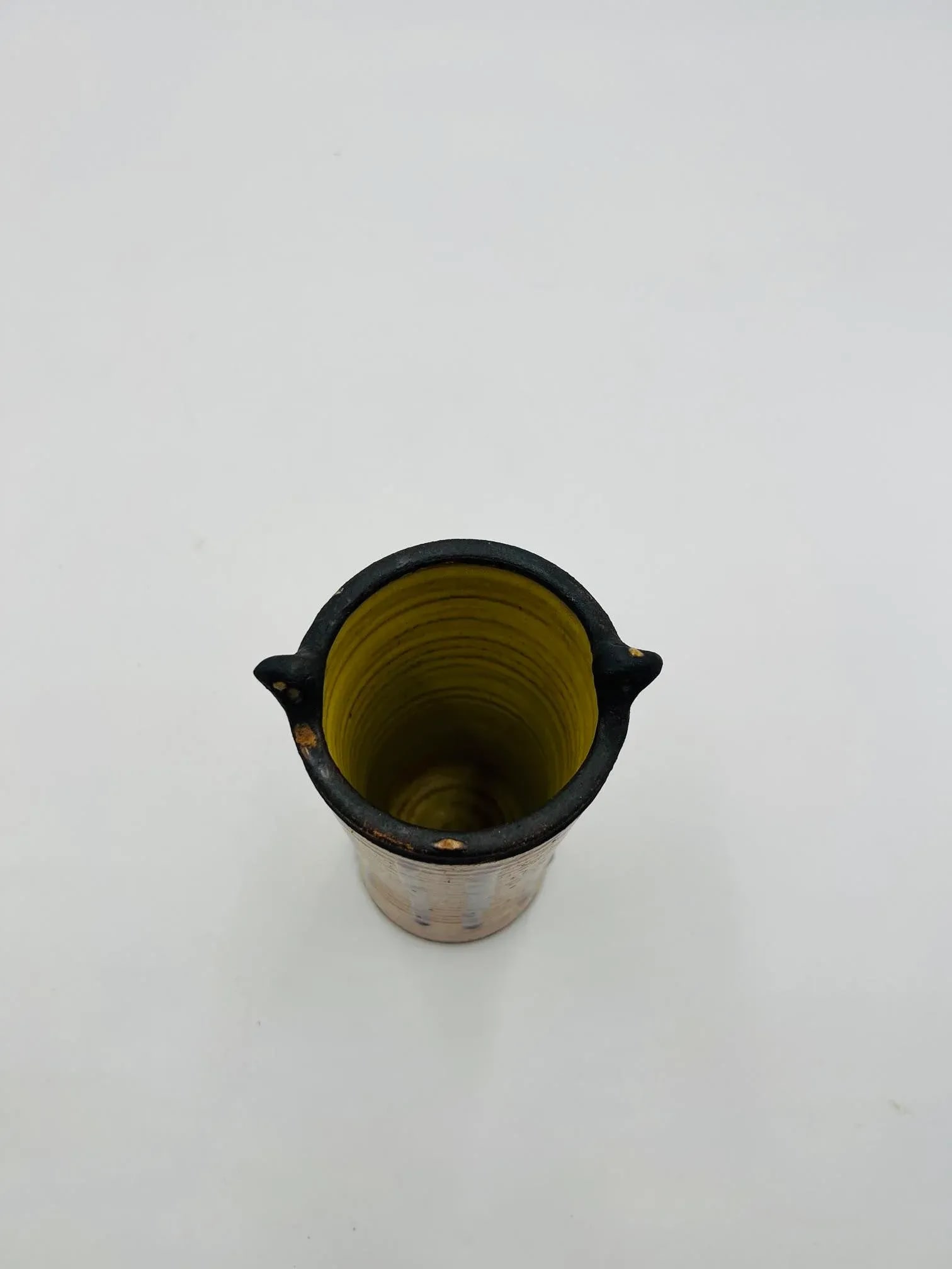 Otto and Vivika Heino Mid-Century Modern Oxblood Drip Ceramic Pottery - 8