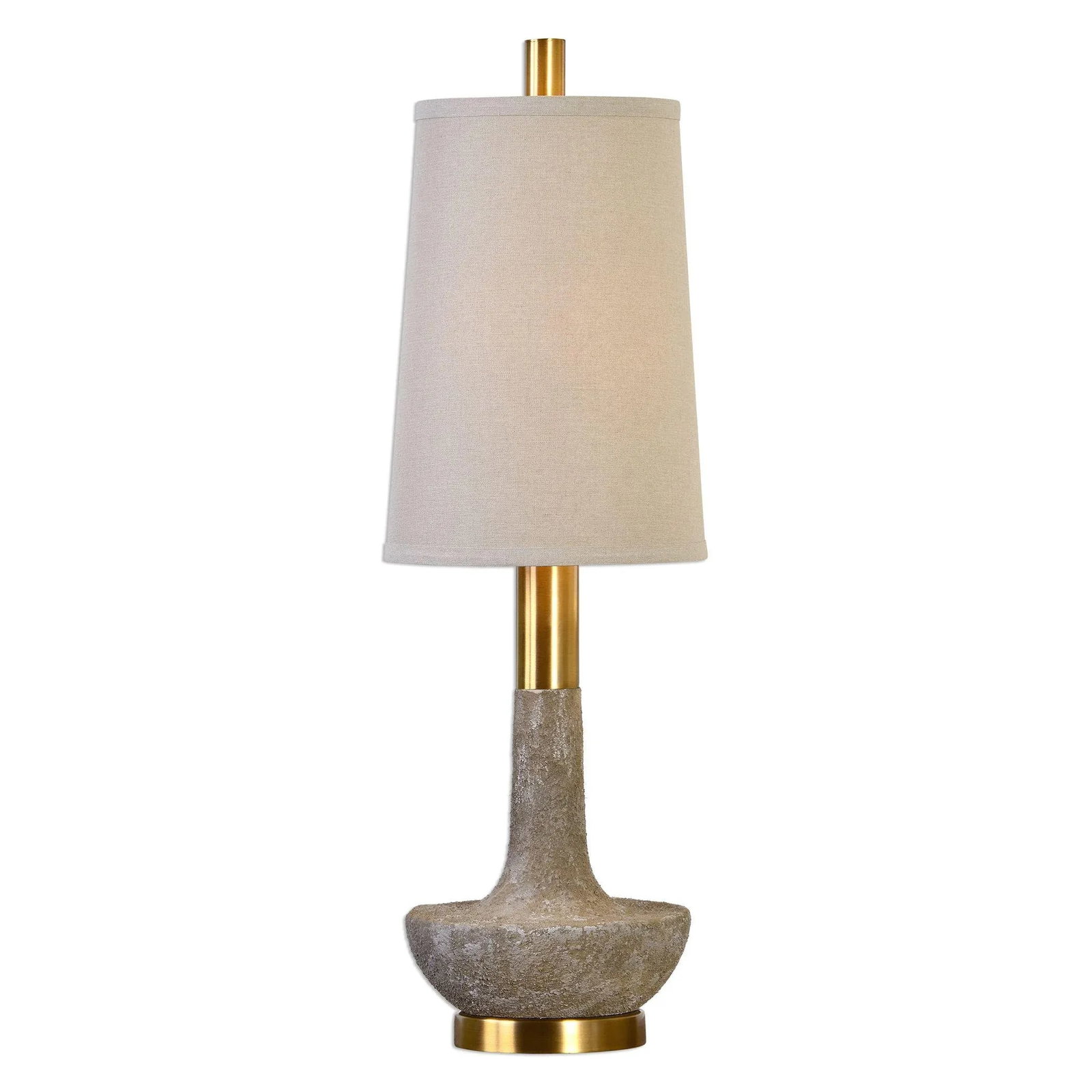 Volongo Stone Ivory Buffet Lamp - 2