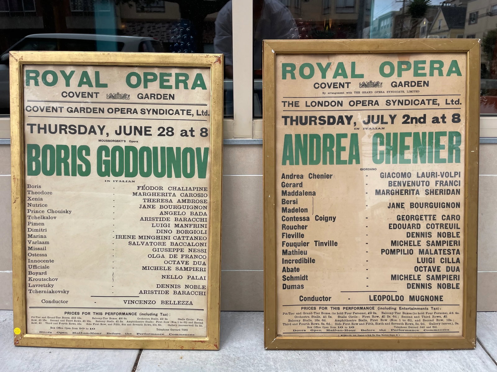 Pair of Royal Opera Posters - 2