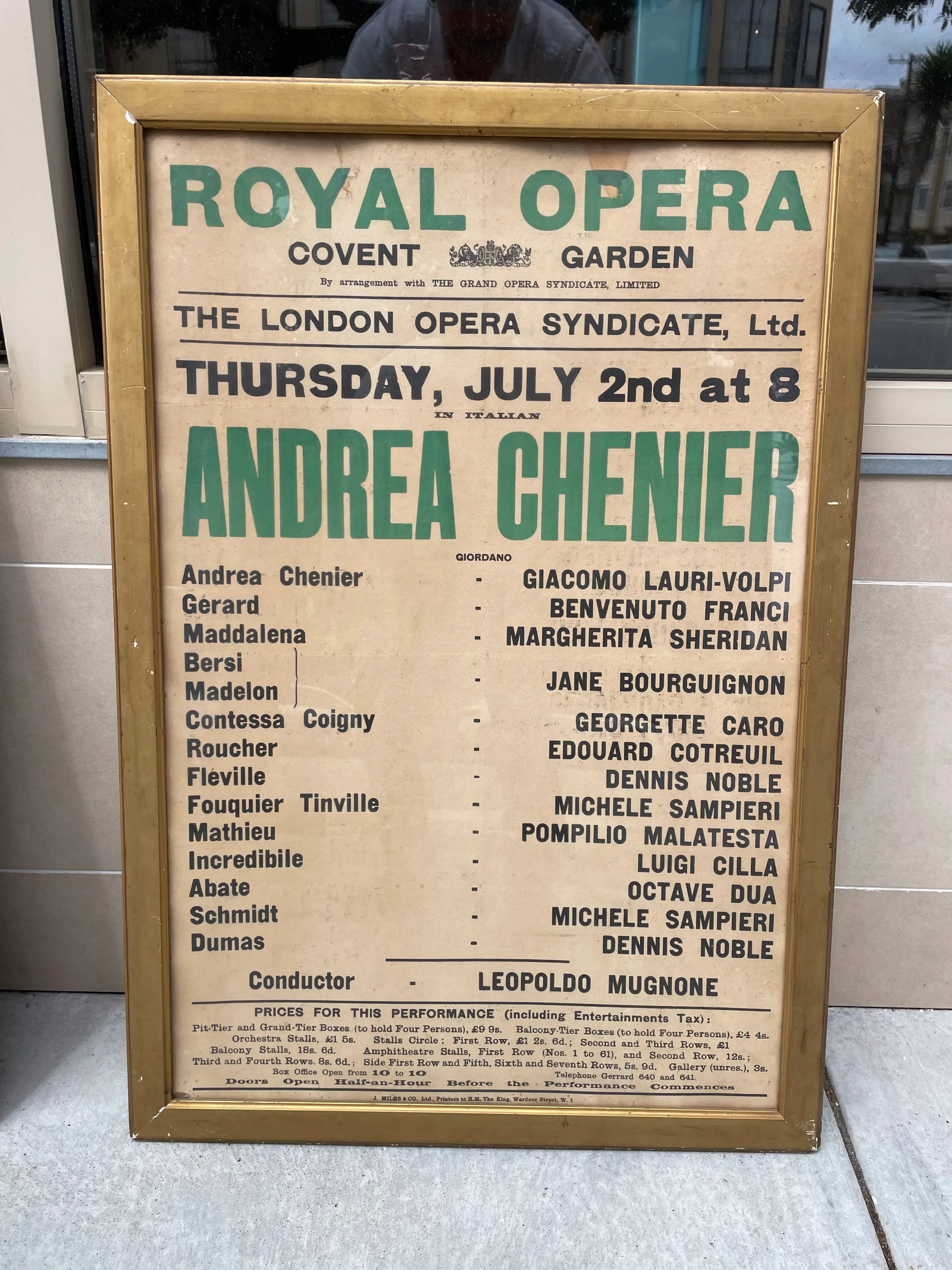 Pair of Royal Opera Posters - 4