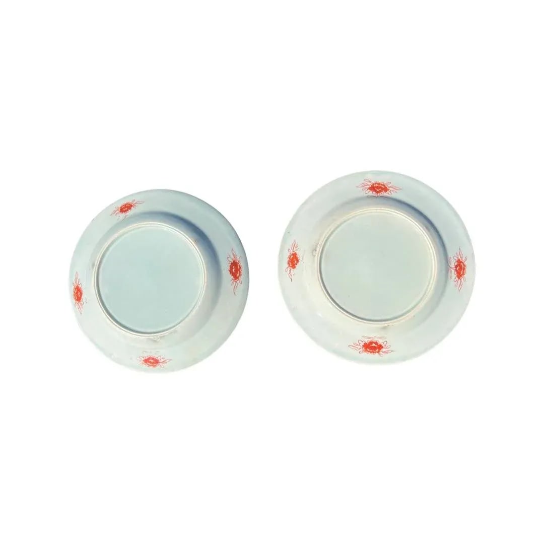 Pair, Chinese Export ââ‚¬ËœYonge' Armorial Porcelain Soup Plates - 11