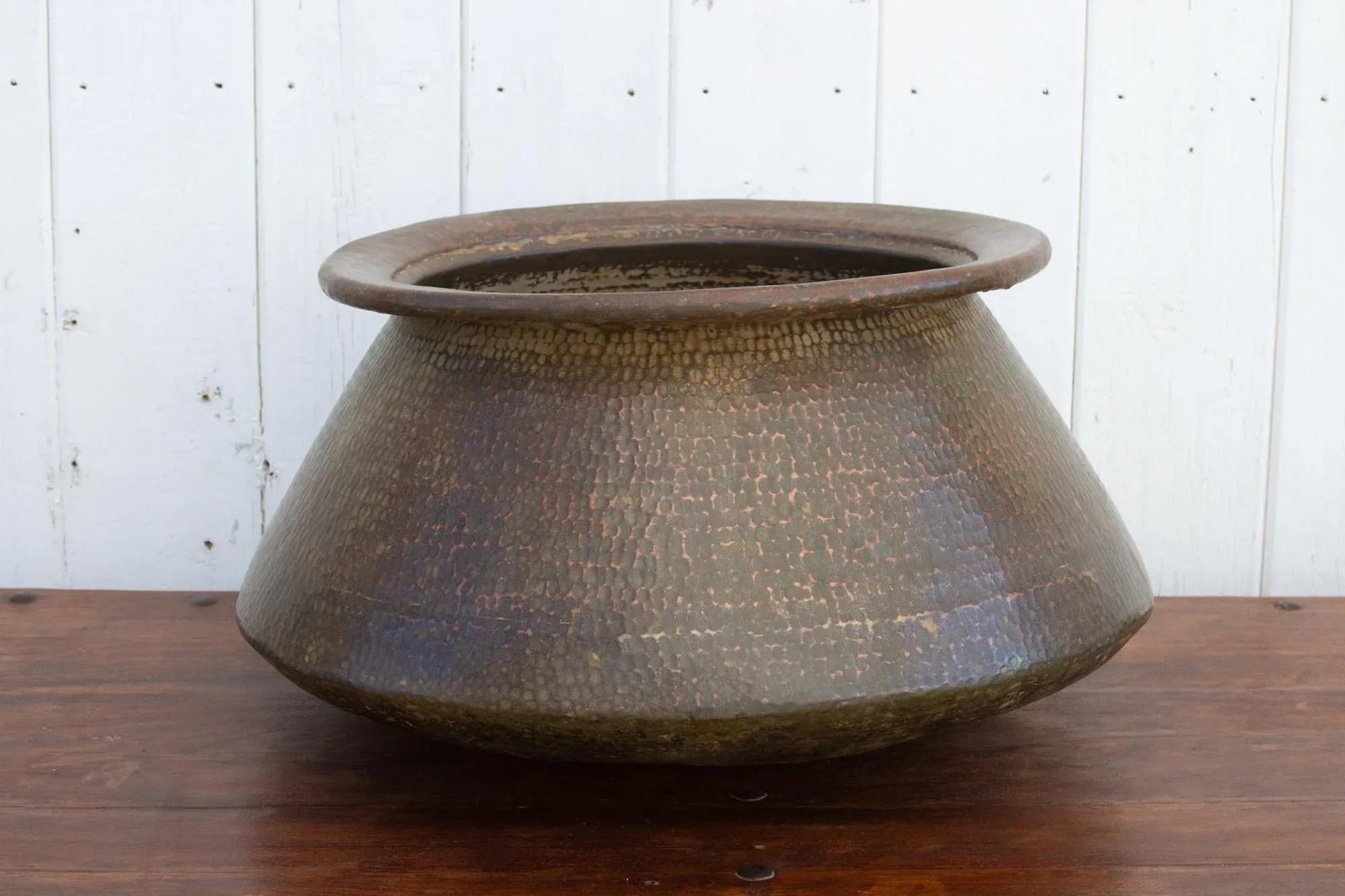 Antique Large Southern Indian Copper Pot - 3