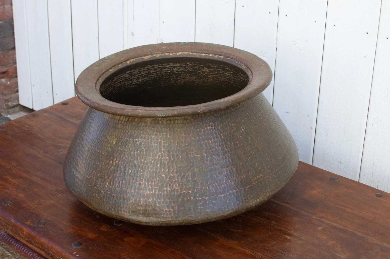 Antique Large Southern Indian Copper Pot - 6