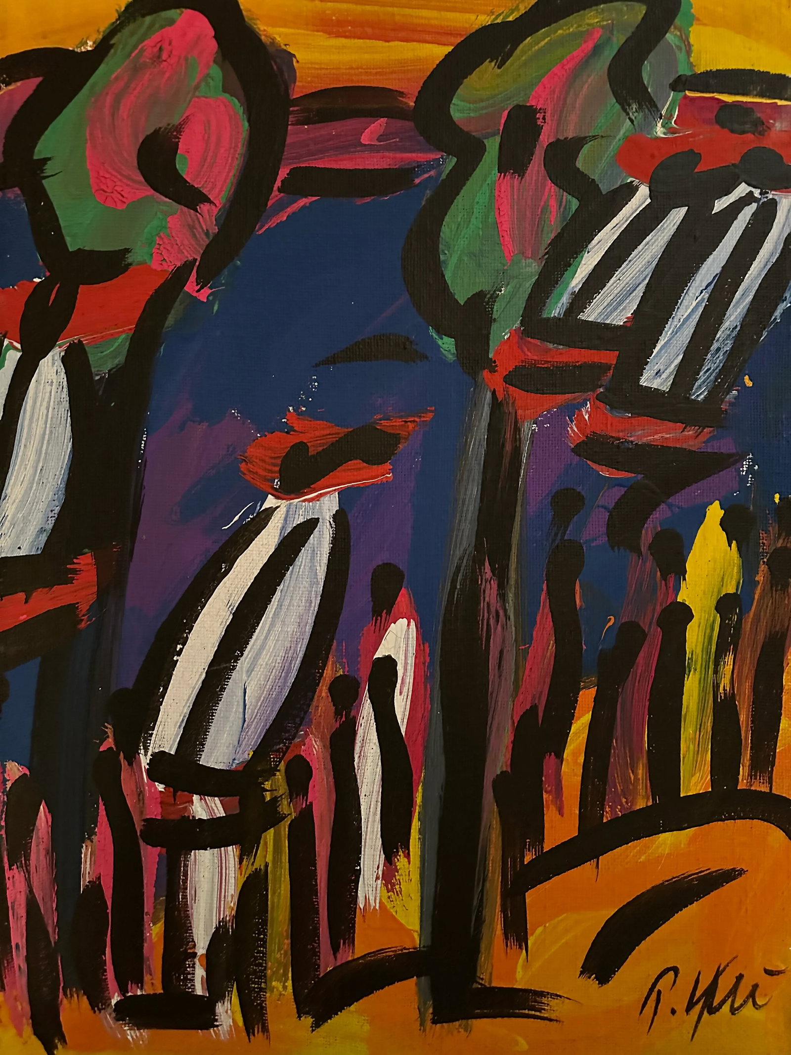 Peter Keil Original Painting - 2
