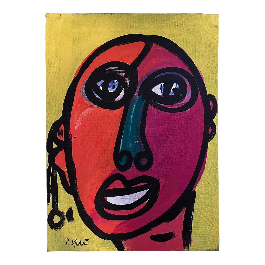 Peter Keil Original Painting: Peter Keil is a German artist that focuses primarily on abstract expressionism. Keil painted with some of the greats including Joan MirÃ³, Pablo Picasso and Andy Warhol, to name a few. This