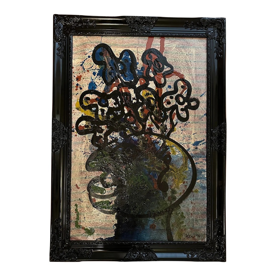 Peter Keil Original Painting: Peter Keil is a German artist that focuses primarily on abstract expressionism. Keil painted with some of the greats including Joan MirÃ³, Pablo Picasso and Andy Warhol, to name a few. This