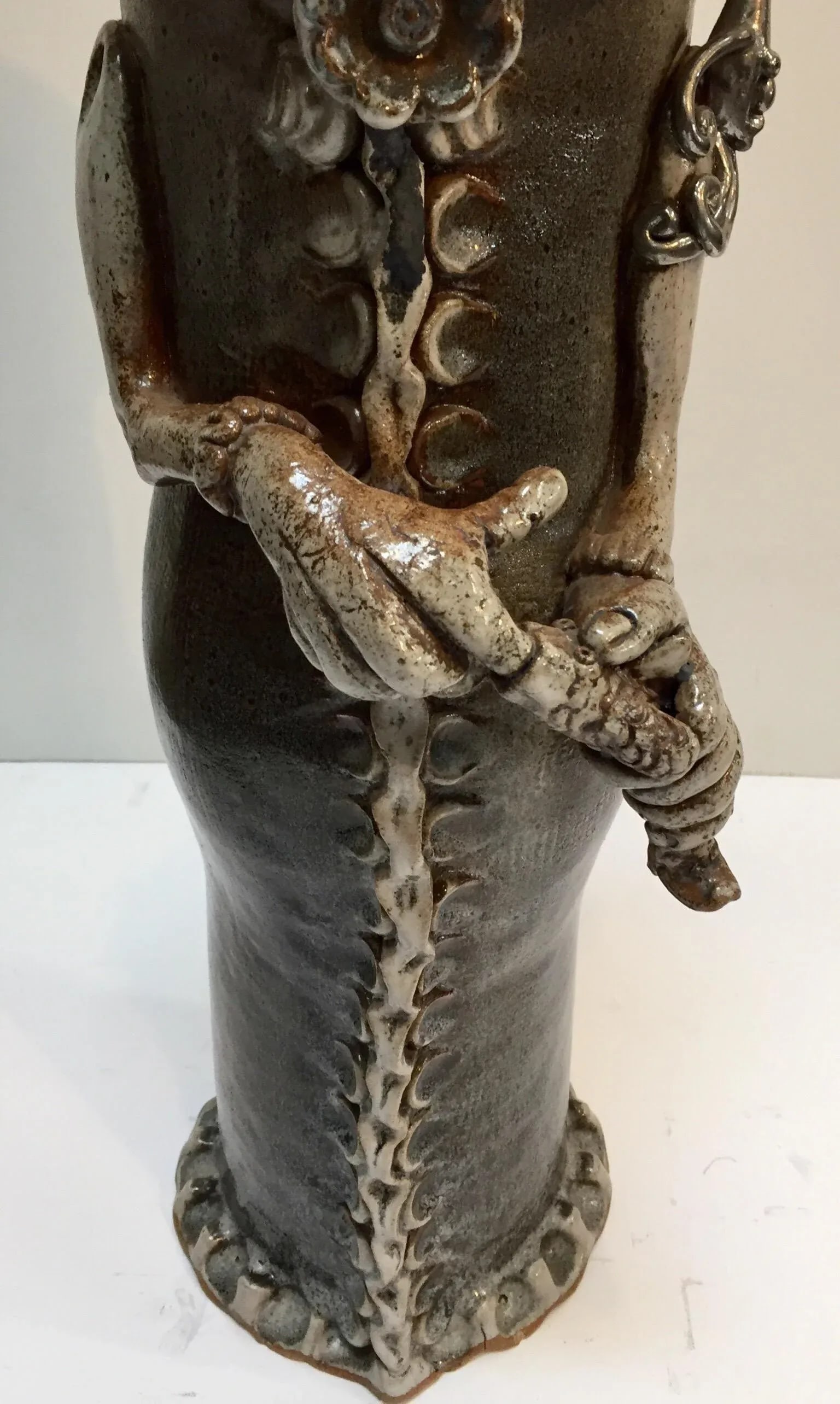 Pop Surrealist California Studio Ceramic Art Figure - 10