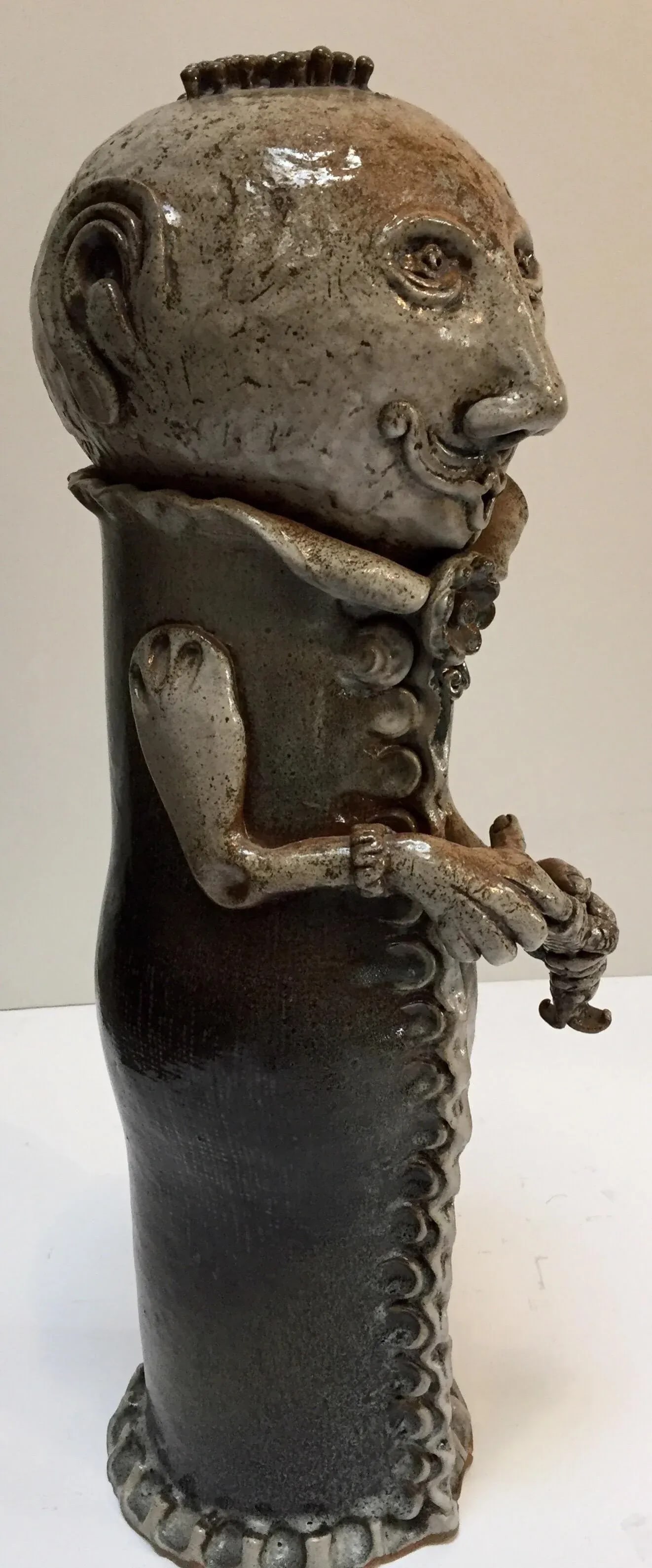 Pop Surrealist California Studio Ceramic Art Figure - 11