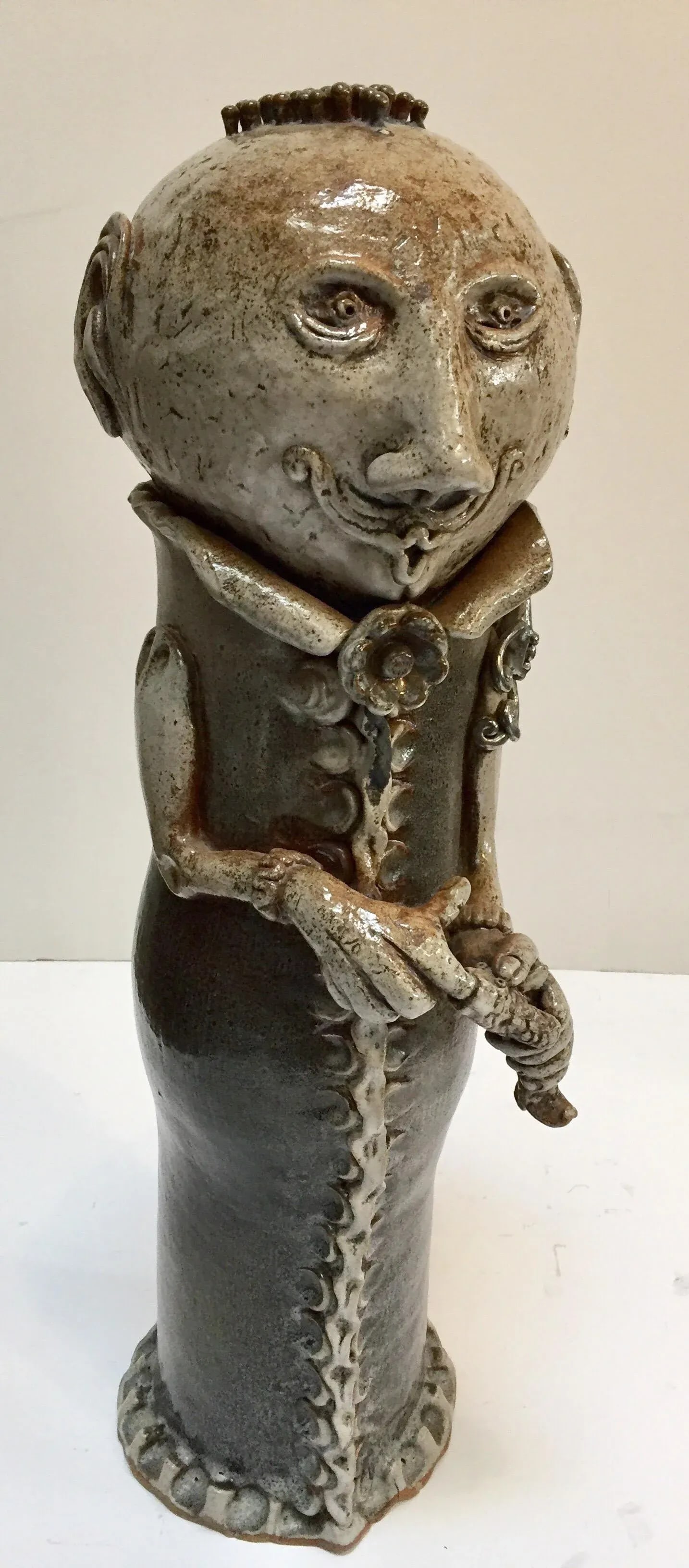 Pop Surrealist California Studio Ceramic Art Figure - 12